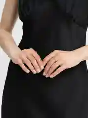 Бронзовый комплект колец, женский