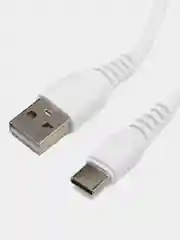 Кабель с быстрой зарядкой USB, Type-C 6А, lightning 6А, 1 м