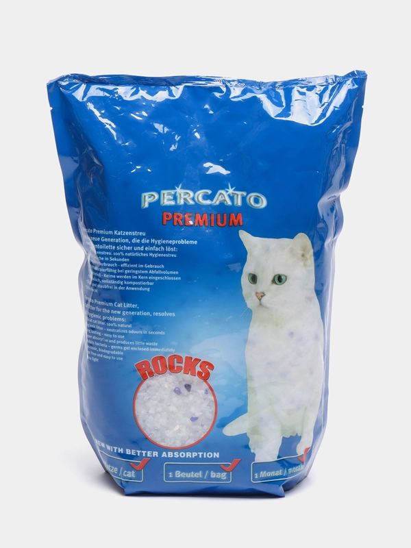 Наполнитель PERCATO Lilli Pet для кошачьего туалета силикагелевый 5 литров 2 кг 04-46880