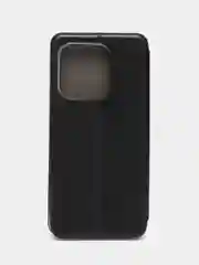Черный чехол-книжка для Tecno Spark  10 / 10C , Техно Спарк 10 / 10С