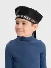 Черный бескозырка  ВМФ