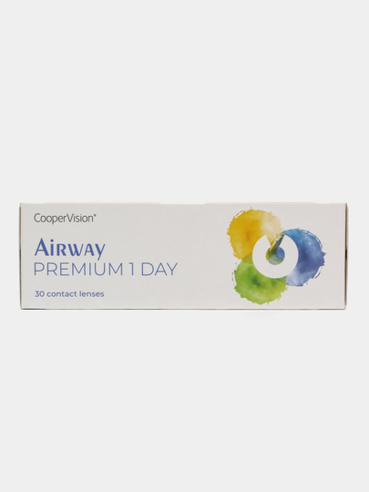 Контактные линзы Airway Premium 1 day, 30 шт, однодневные