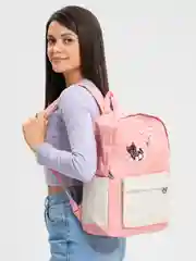 Розовый рюкзак женский