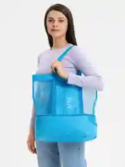 Голубой термосумка пляжная
