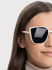 Белый солнцезащитные женские очки