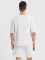 Белый комплект мужской: футболка и шорты Mens