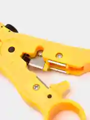 Желтый стриппер для снятия изоляции с коаксиальных кабелей HT-352