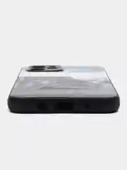 Тёмно-коричневый чехол с рисунком на Huawei Nove Y61 (Хуавей Нова У61)