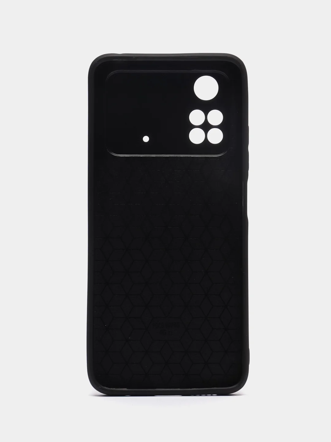 Тёмно-коричневый чехол с ярким рисунком/принтом на Xiaomi Poco M4 Pro 4G 6,43" (Сяоми Поко М4 Про 4G 6.43")