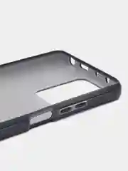 Угольный чехол блестящий на Xiaomi Poco X5 Pro 5G, Xiaomi 12 Pro, накладка c блёстками