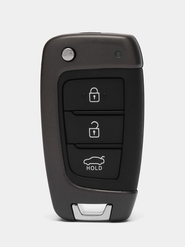 Корпус для выкидного ключа (H009) HYUNDAI Solaris (2017-2019 г.) 3 кнопки