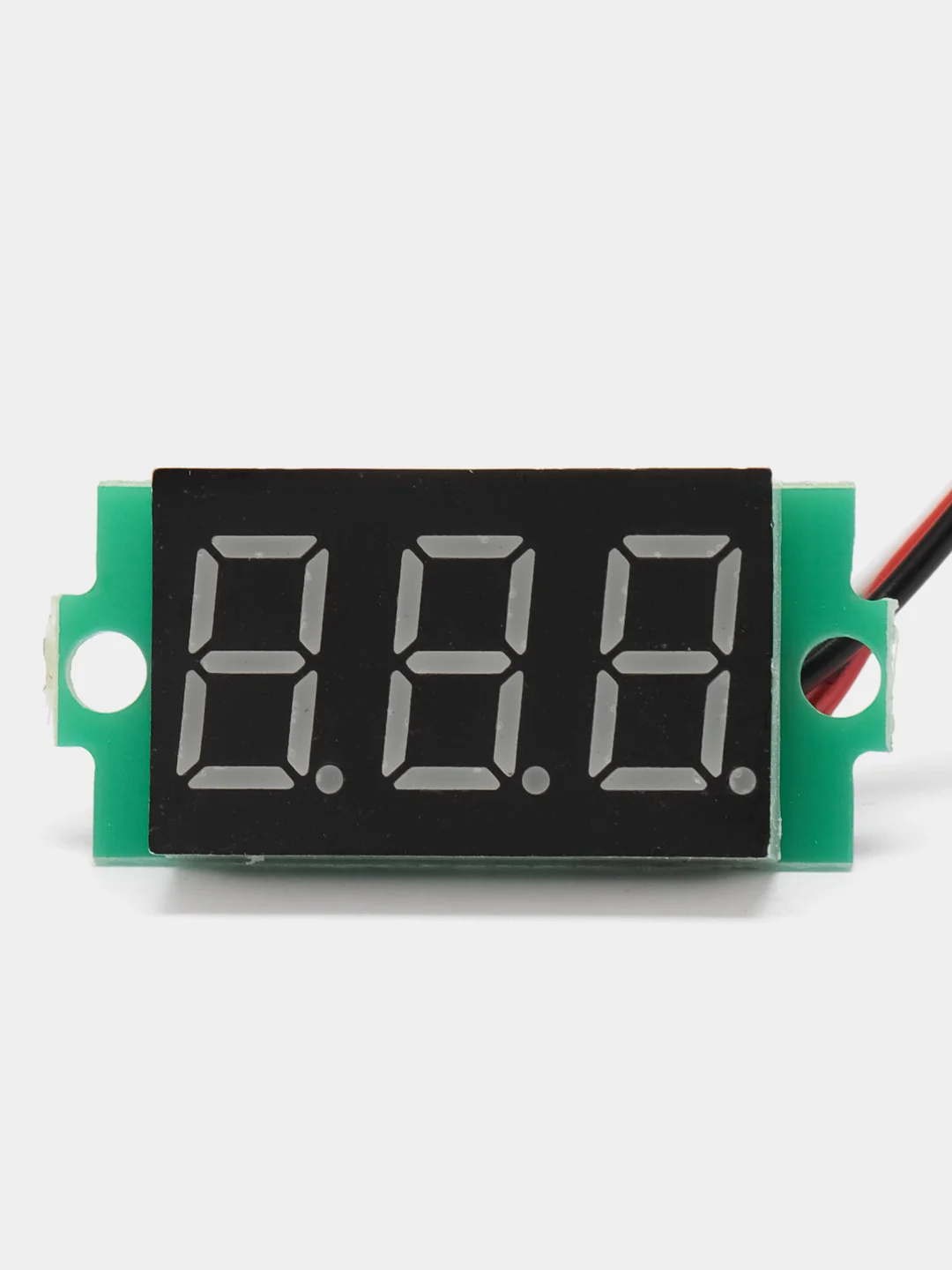 Красный вольтметр 0.36" для Ардуино (Arduino) белый, красный, желтый, зеленый, синий