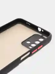 Черный чехол для Xiaomi Redmi 9T, (Note 9T Asia) полупрозрачный, пластиковый Редми 9Т