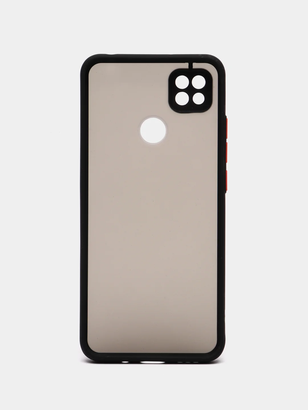 Красный чехол для Xiaomi Redmi 10A, полупрозрачный, Редми 10А