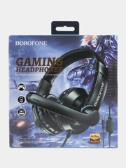 Проводные наушники Borofone BO102, с микрофоном, игровые