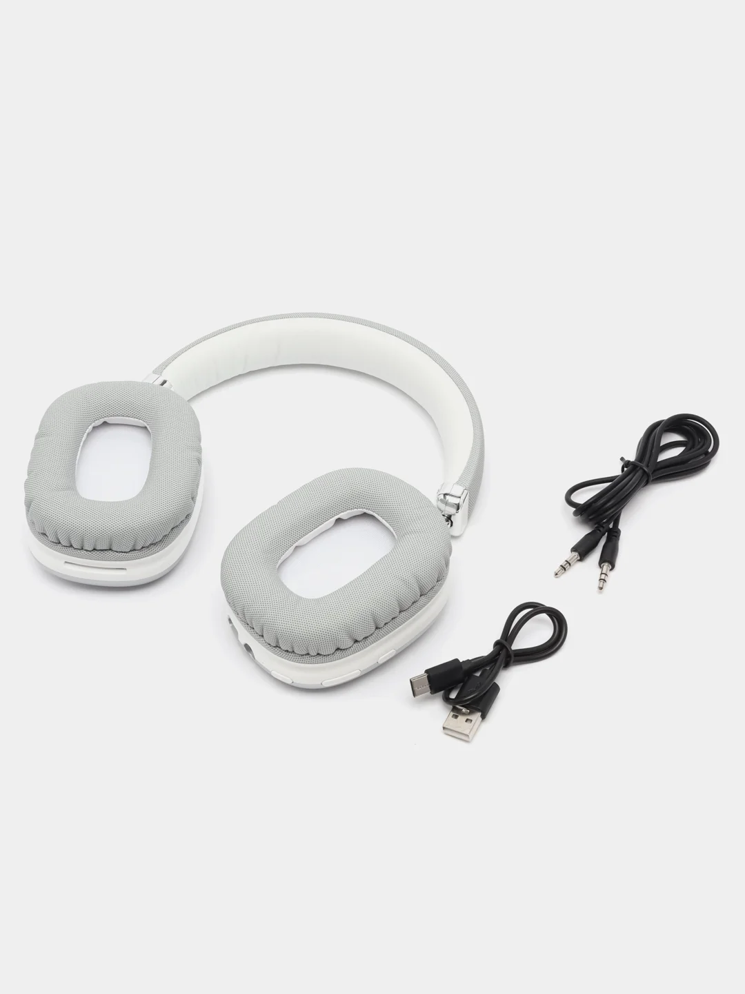 Серый беспроводные bluetooth  наушники