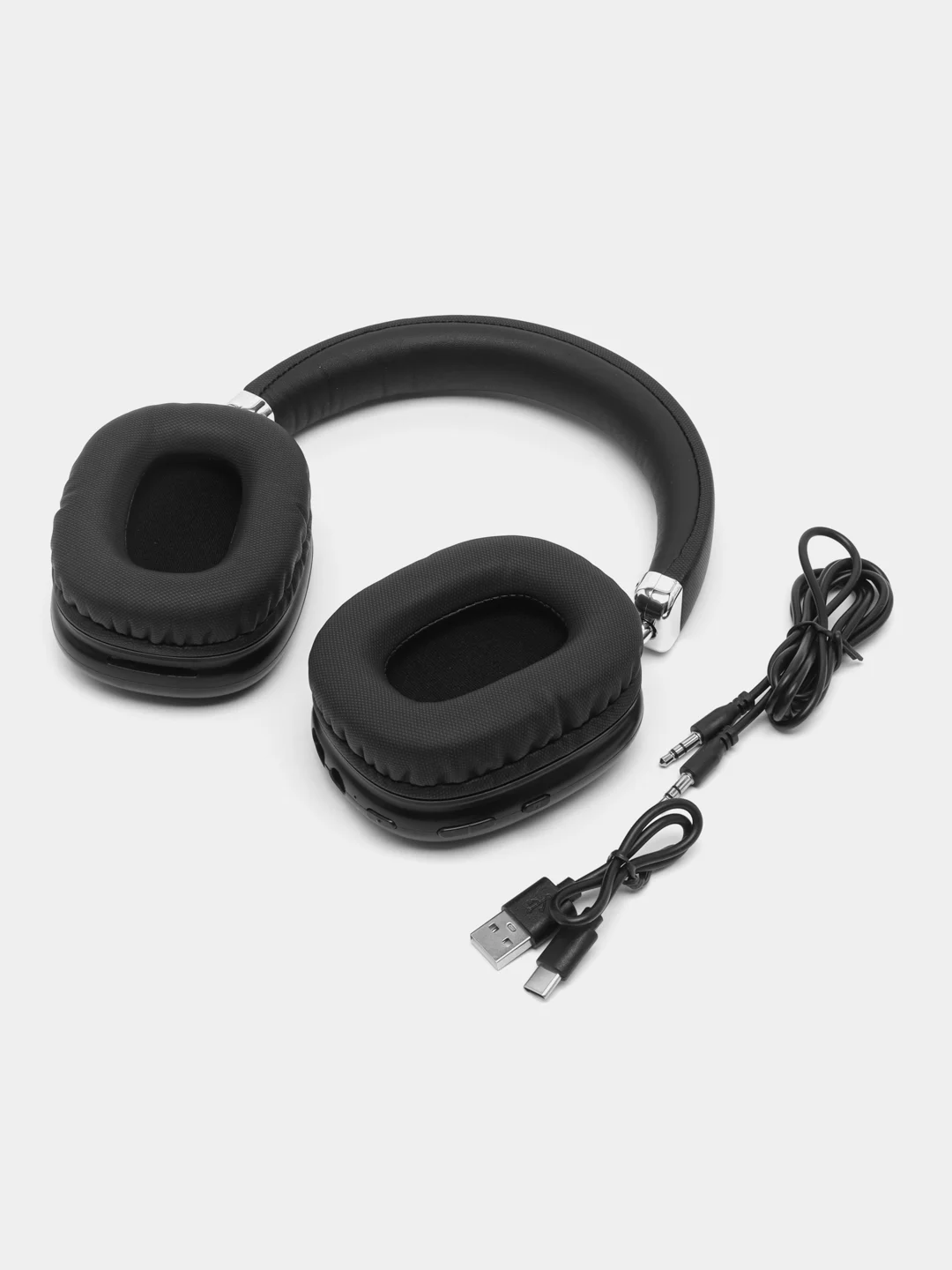 Черный беспроводные bluetooth  наушники