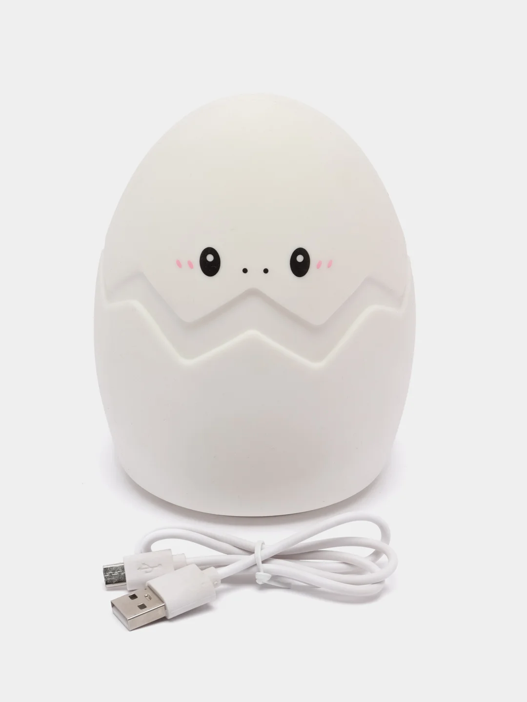Светло-жёлтый ночник светильник USB Silicone lamp силиконовый