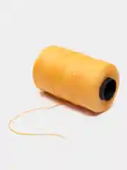 Желтый 400 м, нить веревка крученая двухпрядная ПП, 100 х 2 х 2, 100% пропилен