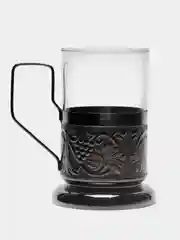 Подстаканник медный + стакан