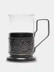 Подстаканник медный + стакан