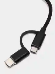 Черный кабель-адаптер, 2 в 1, переходник USB 3.0 к Micro USB, Type-C