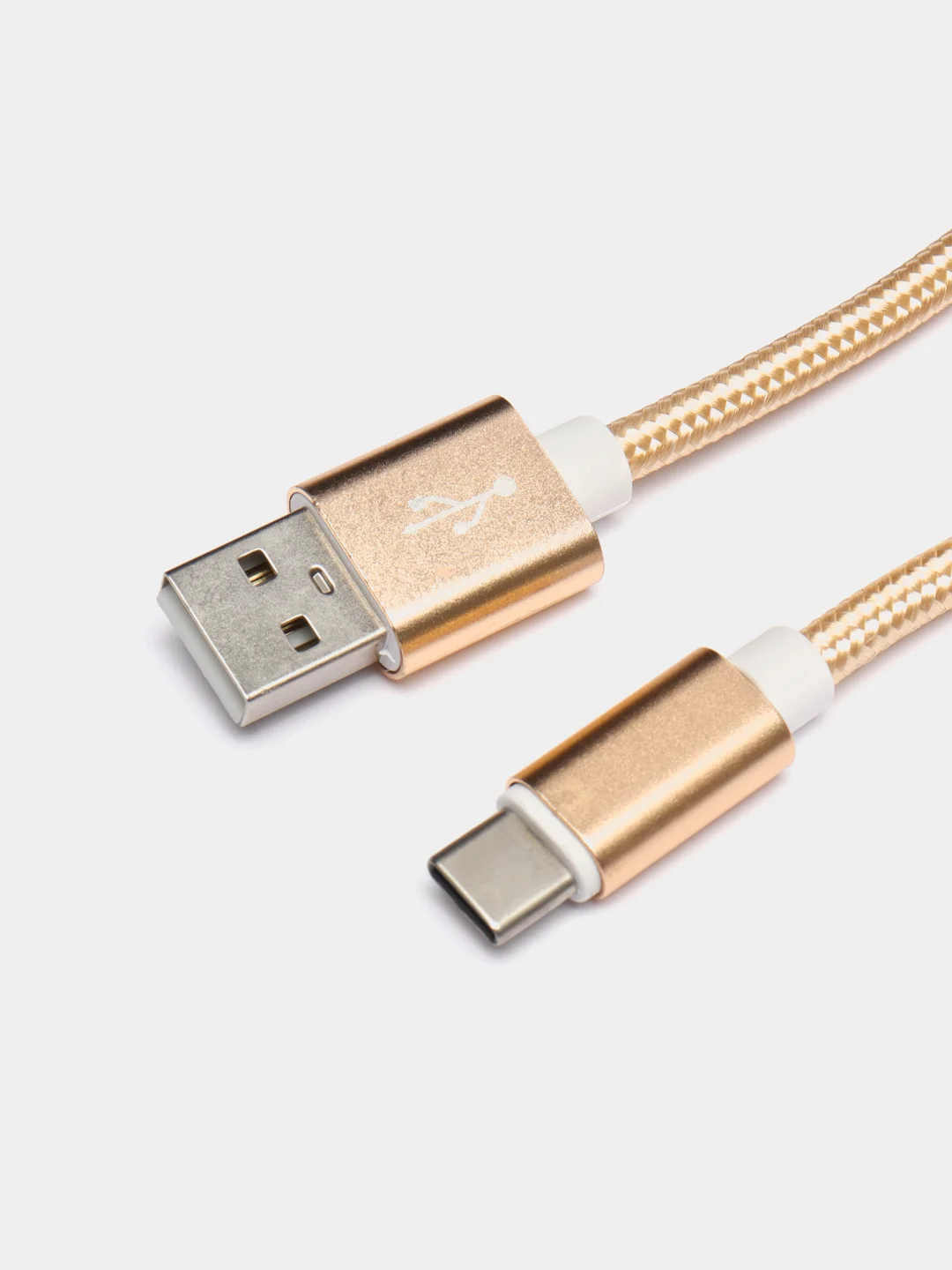 Золотой 2 метра, 1,78, 2,7, Кабель на тайпси (Type-C)/iPhone Lightning/Micro/USB провод, зарядник