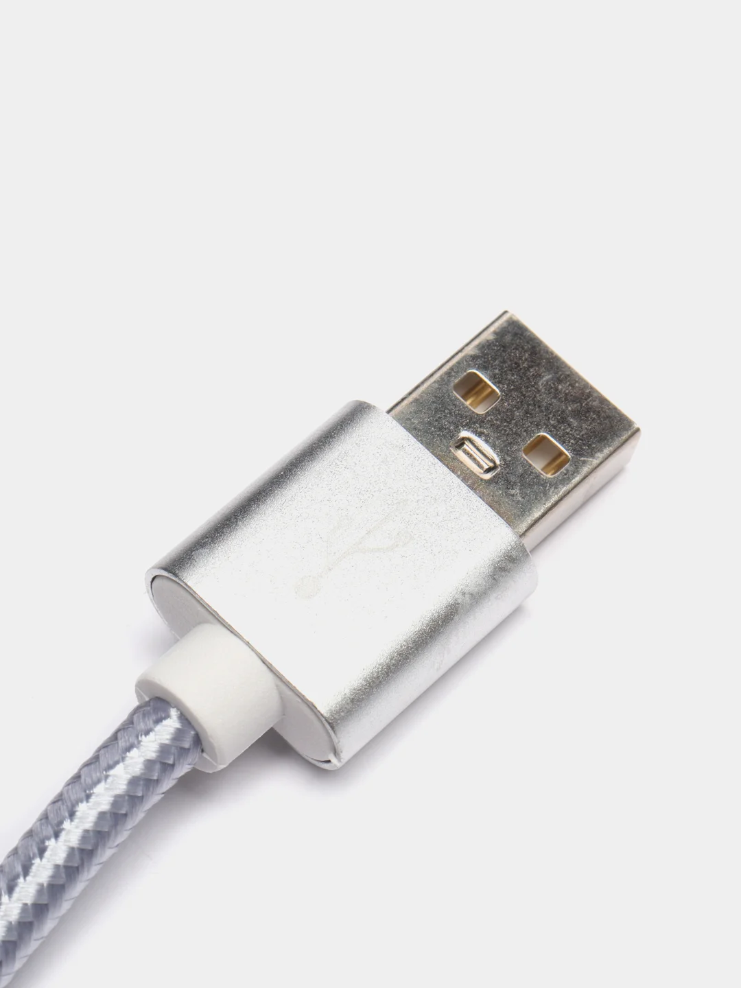 Серебряный 2 метра, 1,78, 2,7, Кабель на тайпси (Type-C)/iPhone Lightning/Micro/USB провод, зарядник