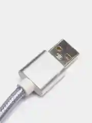 Серебряный 2 метра, 1,78, 2,7, Кабель на тайпси (Type-C)/iPhone Lightning/Micro/USB провод, зарядник