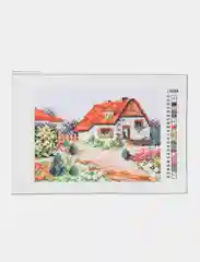 Коралловый набор для вышивания "Пейзаж", 10*14 см
