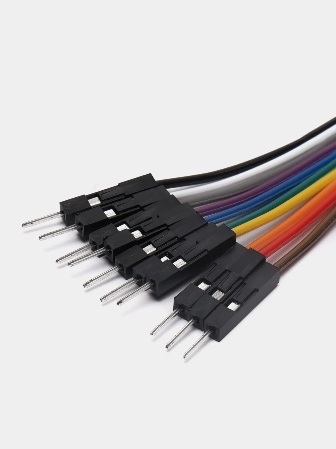 Комплект проводов "папа-папа" Dupont для макетирования Arduino (Ардуино) 20 см