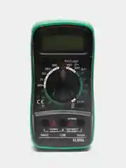 Зеленый цифровой мультиметр XL830L с функцией прозвонки и подсветкой экрана