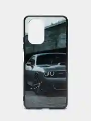 Серый металлик чехол с рисунком на Xiaomi Poco F3 и Redmi K40, Сяоми Поко Ф3 и Редми К40