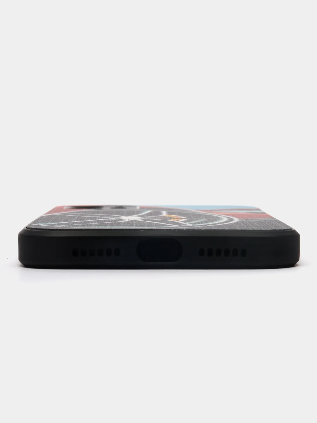 Красный чехол с рисунком на Apple iPhone 11 (Айфон 11)
