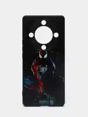 Темно-синий чехол с рисунком на Honor X9a (Хонор Х9а)