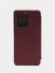 Багровый чехол-книжка для HONOR X7a / X7a Plus + Хонор Х7А Плюс