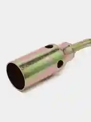 Алый газовоздушная горелка кровельная с рычагом и вентилем подачи газа. Газовая горелка