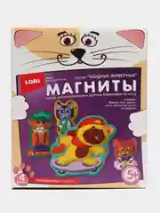 Набор для детского творчества. Фигурки на магнитах "Счастливые коты". Lori