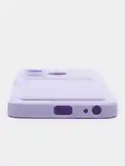 Лавандовый чехол для Tecno Spark 10/Spark 10C (Техно Спарк 10/10С), с карманом для карт