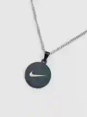 Черный цепочка на шею с логотипом Nike, найк, 56 см