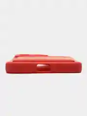 Коралловый чехол для iPhone 13 Pro (Айфон 13 Про), силиконовый, с защитой камеры