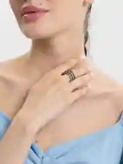 Кольцо "Марказит" серебро 925, р.19,5