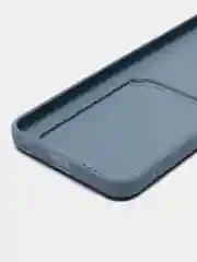 Синий меланж силиконовый чехол Vivo Y35 4G 2022 (Виво у35 4Г 2022), прозрачный