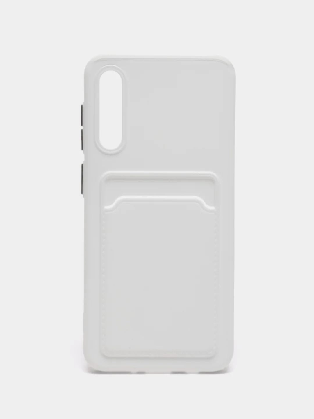Белый силиконовый чехол Samsung Galaxy A50, A50s, A30s (Самсунг Галакси А50, А30С), прозрачный
