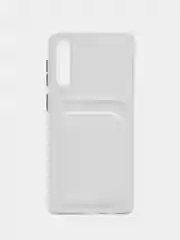Белый силиконовый чехол Samsung Galaxy A50, A50s, A30s (Самсунг Галакси А50, А30С), прозрачный