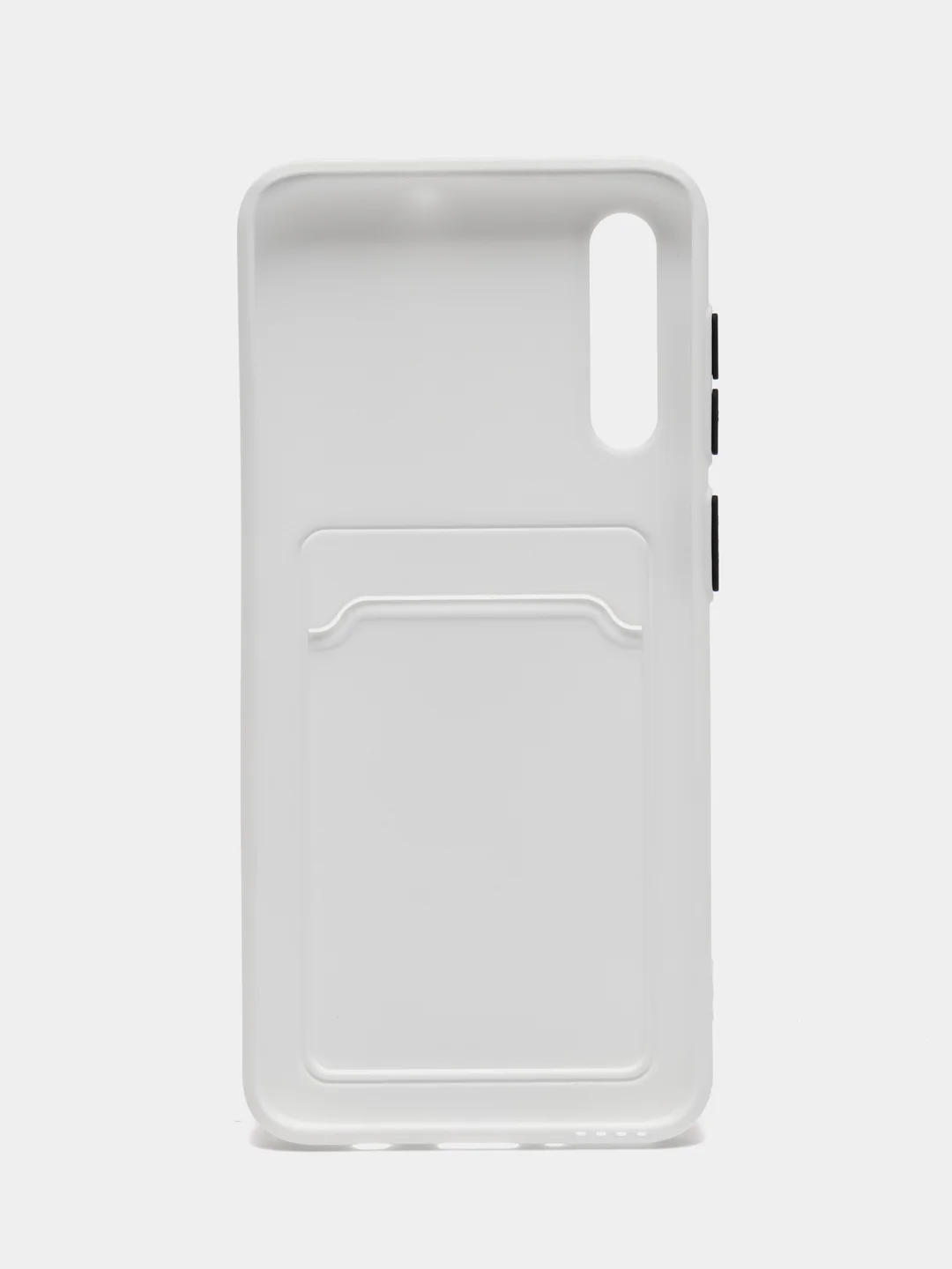 Белый силиконовый чехол Samsung Galaxy A50, A50s, A30s (Самсунг Галакси А50, А30С), прозрачный