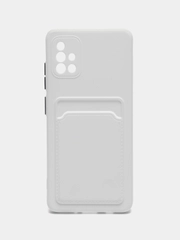 Силиконовый чехол для Samsung Galaxy A51 (SM-A515F) (Самсунг Галакси А51), прозрачный