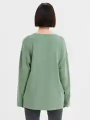 Оливковый лонгслив оверсайз, футболка с длинным рукавом