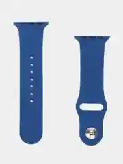 Хром силиконовый ремешок для Apple Watch