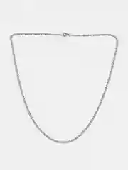 Цепь из серебра 925, черненная